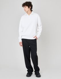 Pull col montant zippé