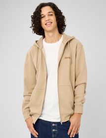 Sweat zipp&eacute; &agrave; capuche