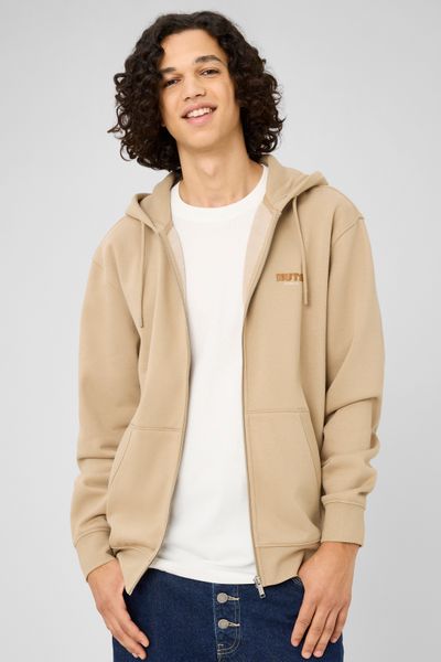 Sweat zipp&eacute; &agrave; capuche
