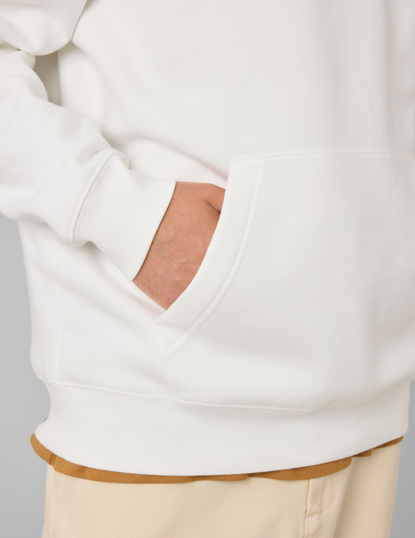 Sweat &agrave; capuche imprim&eacute; devant / dos