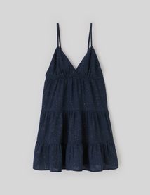 Robe courte à paillettes