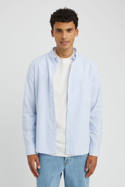 Chemise rayée ajustée
