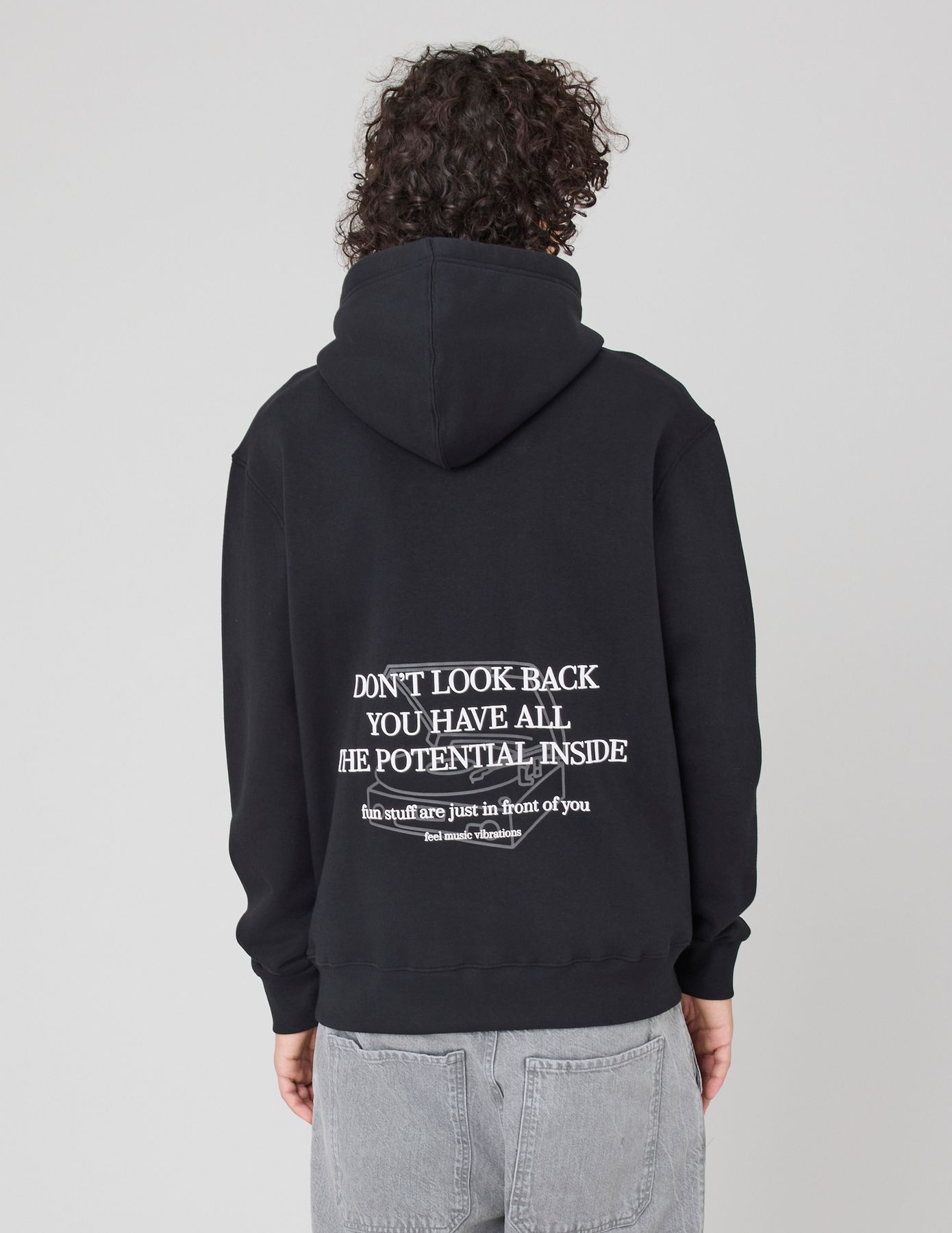Sweat imprimé devant/dos