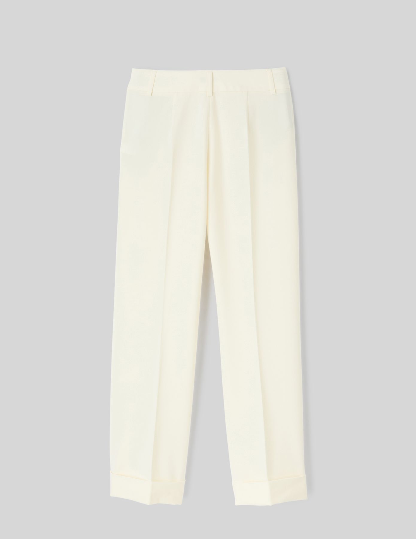 Pantalon tailleur à revers