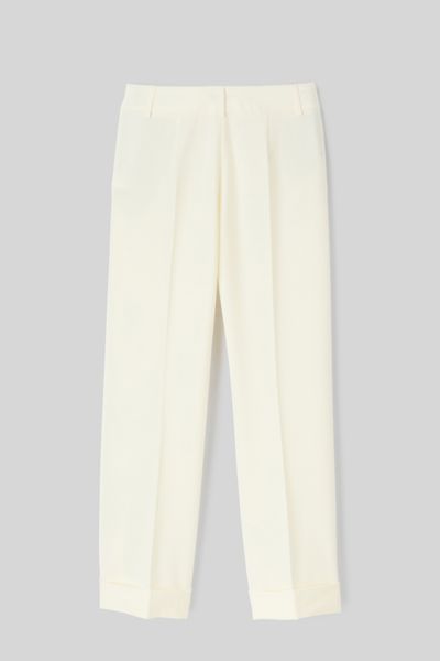 Pantalon tailleur à revers