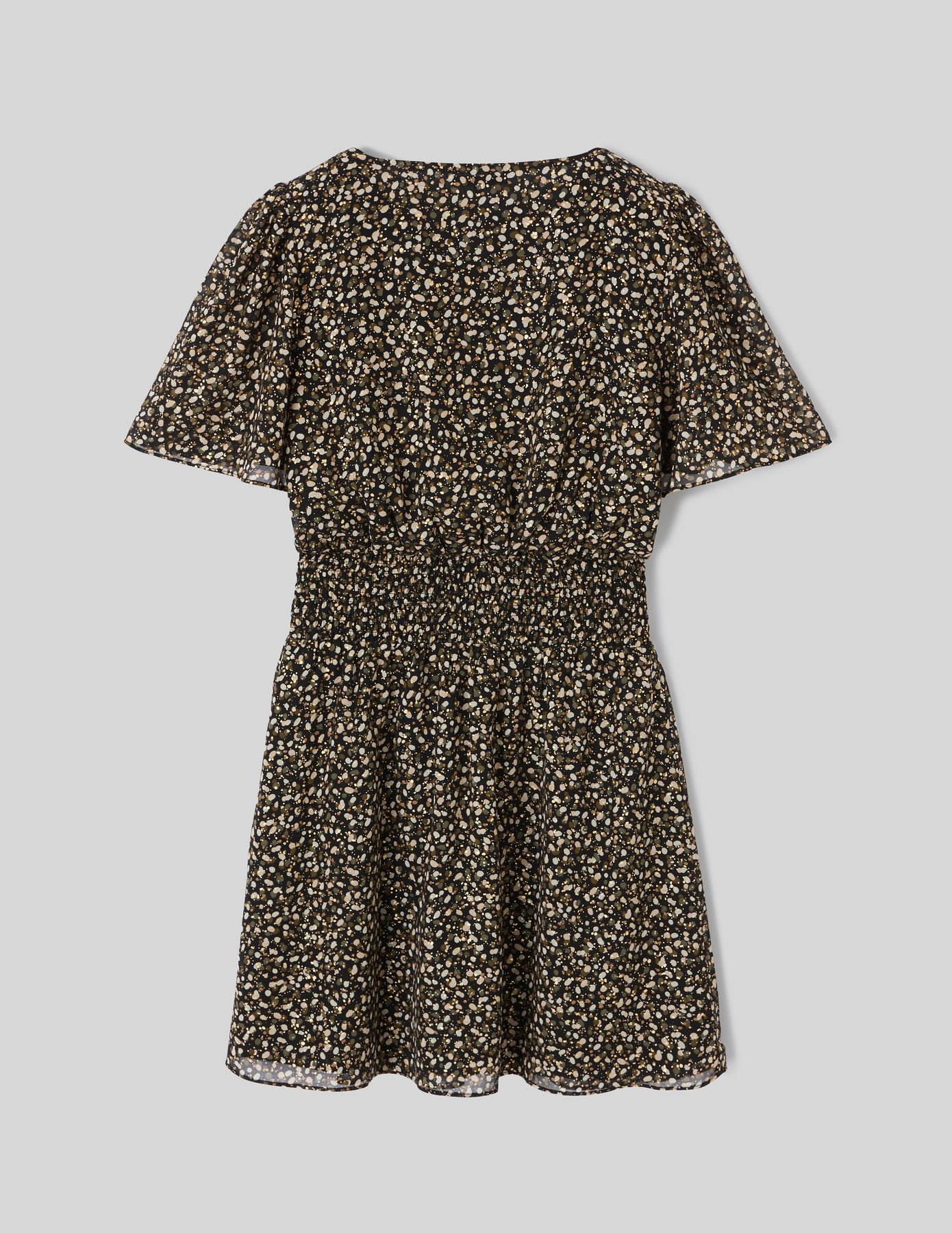 Robe courte imprimée