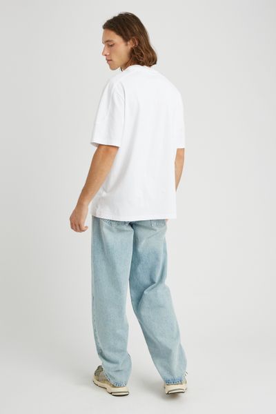 Jean loose délavé