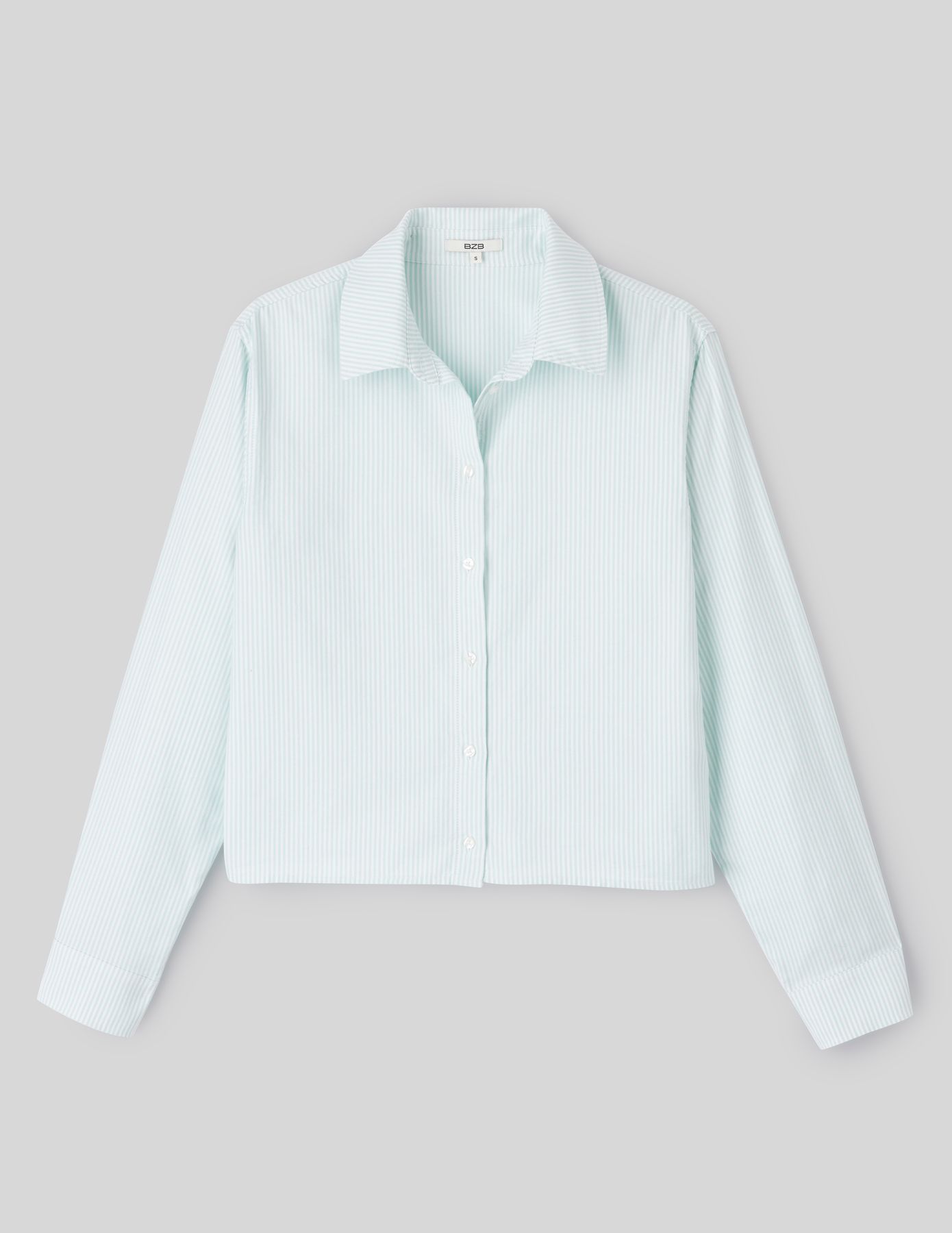 Chemise courte ray&eacute;e