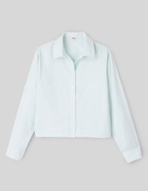 Chemise courte ray&eacute;e
