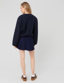 Veste boule en laine