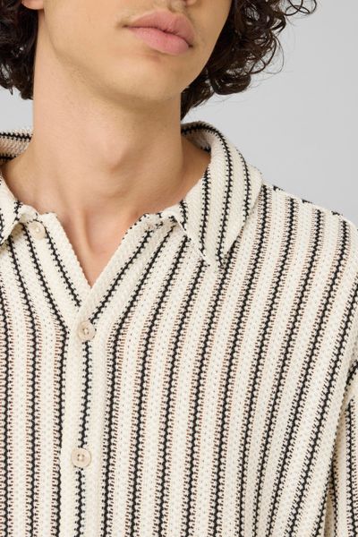 Chemise manches courtes tricot