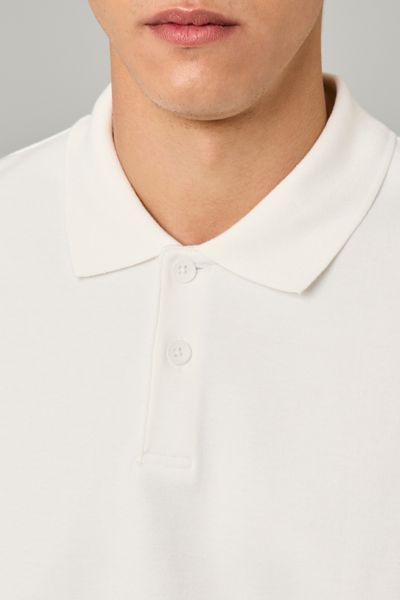 Polo boxy maille lourde