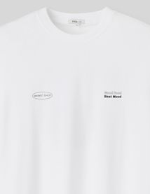 T-shirt imprimé devant dos