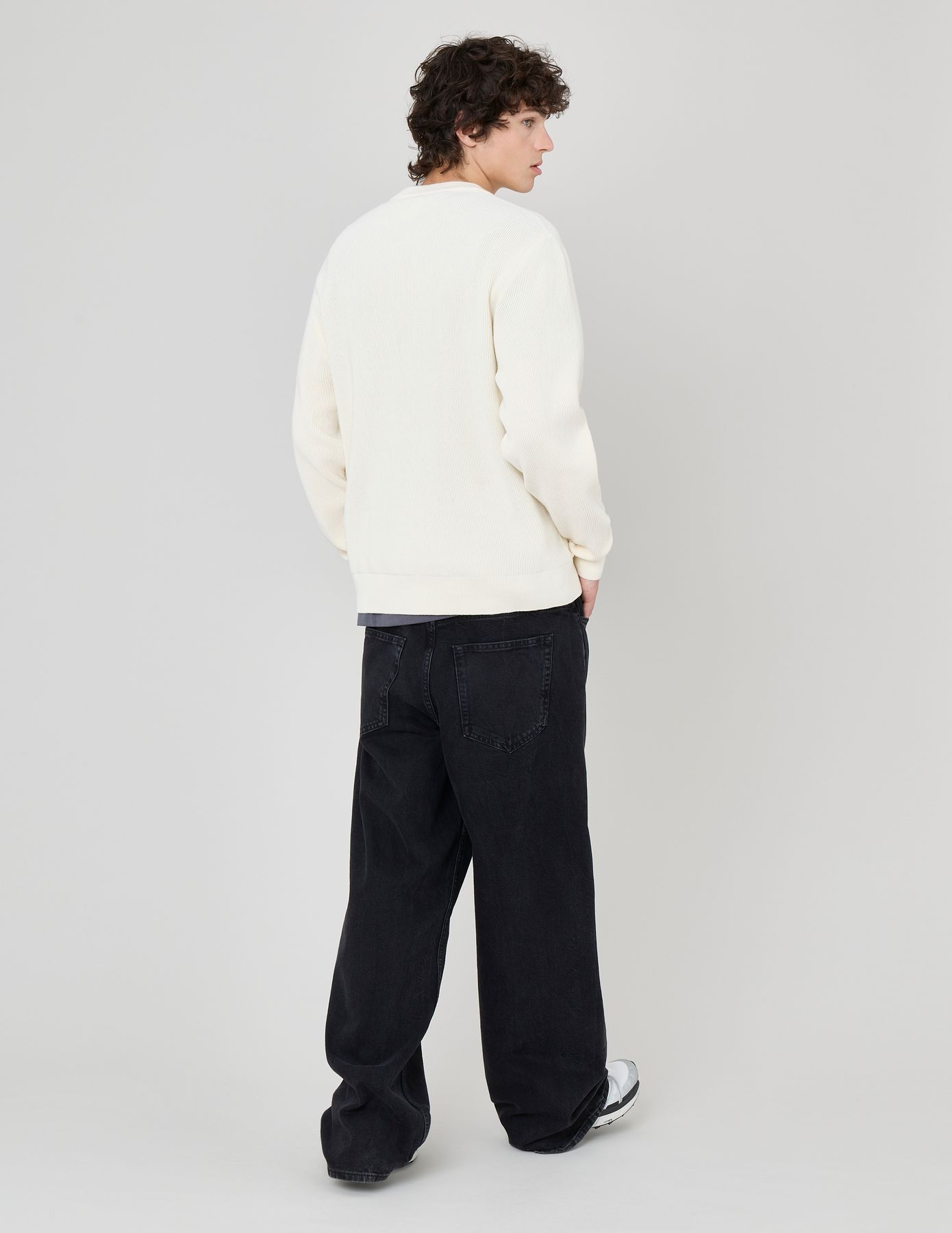 Pull maille fantaisie