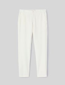 Pantalon de ville coton lin