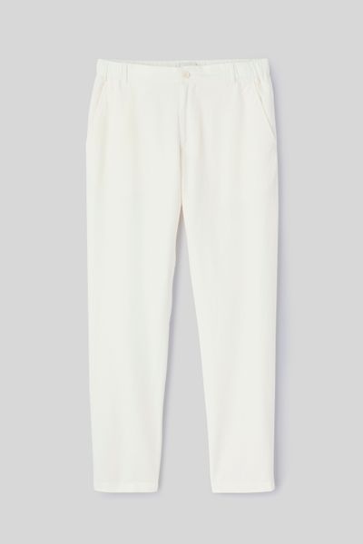 Pantalon de ville coton lin