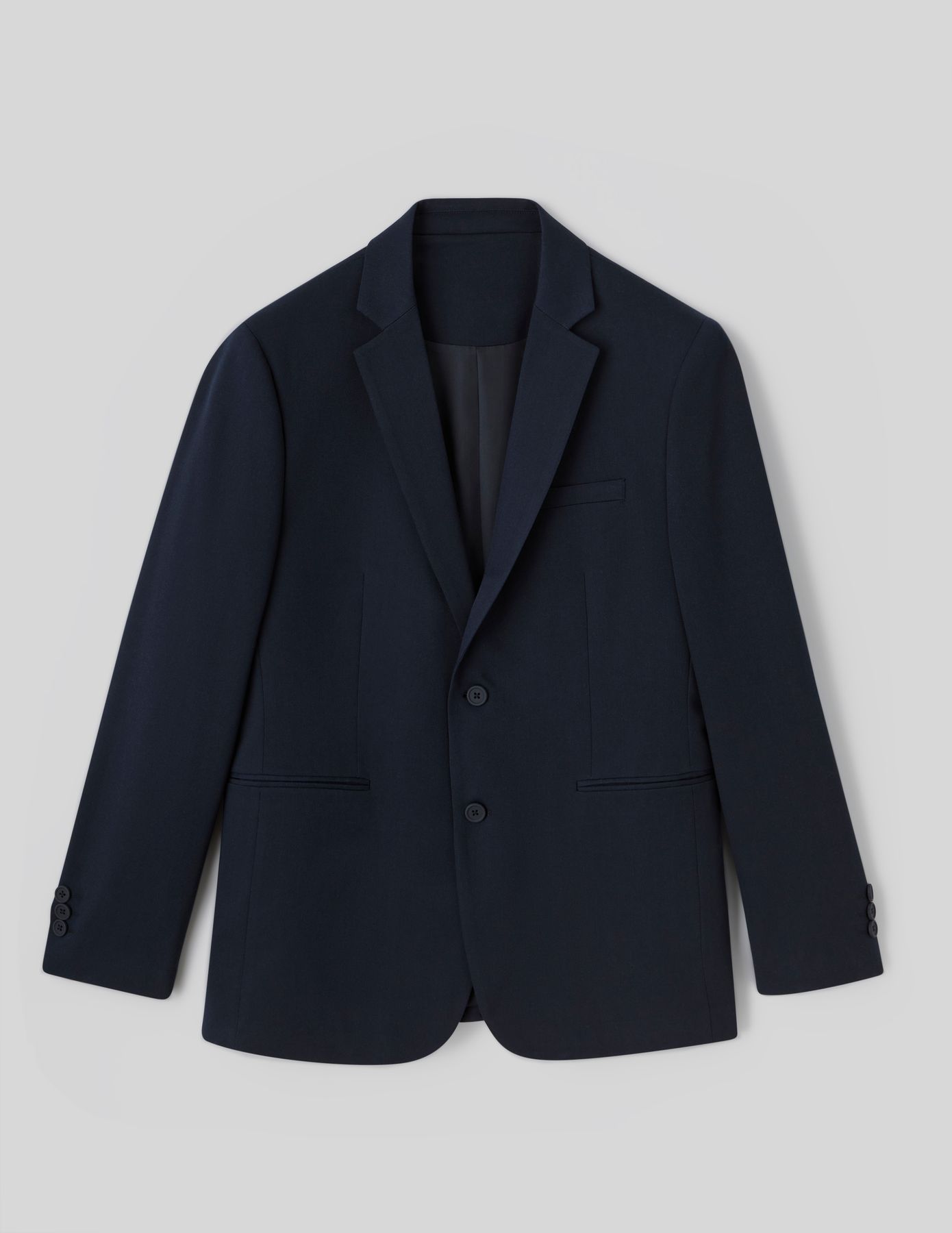 Veste de costume coupe droite