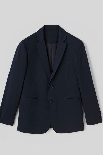 Veste de costume coupe droite