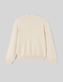 Pull col polo zippé