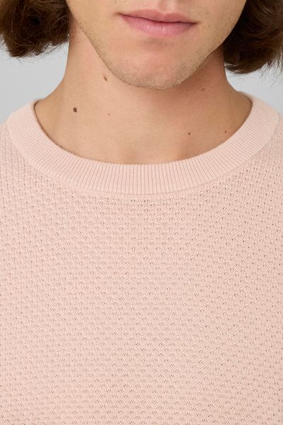 T-shirt maille textur&eacute;e