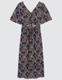 Robe longue dos ouvert