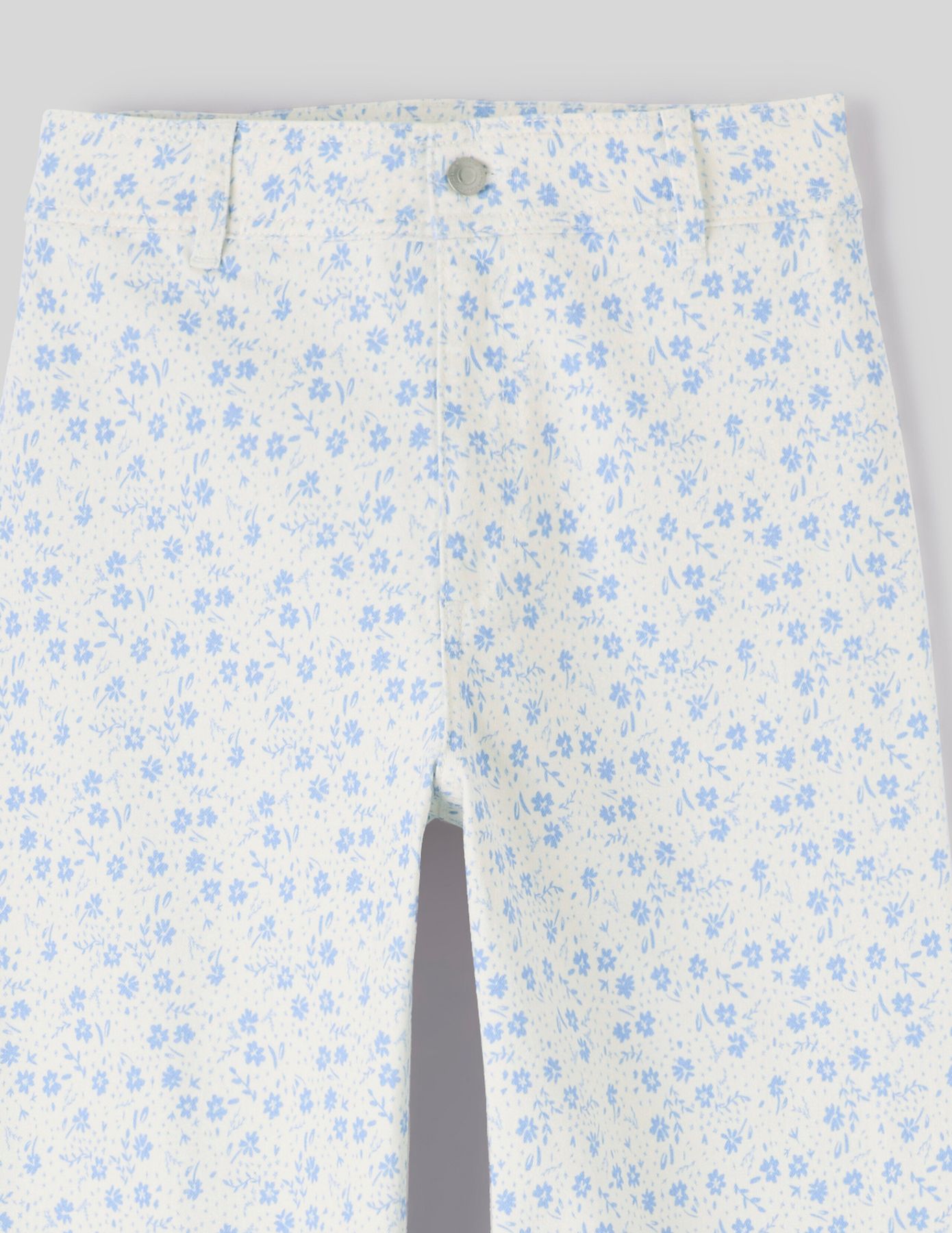 Pantalon wide leg imprimé