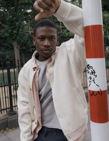 Gilet matière texturée