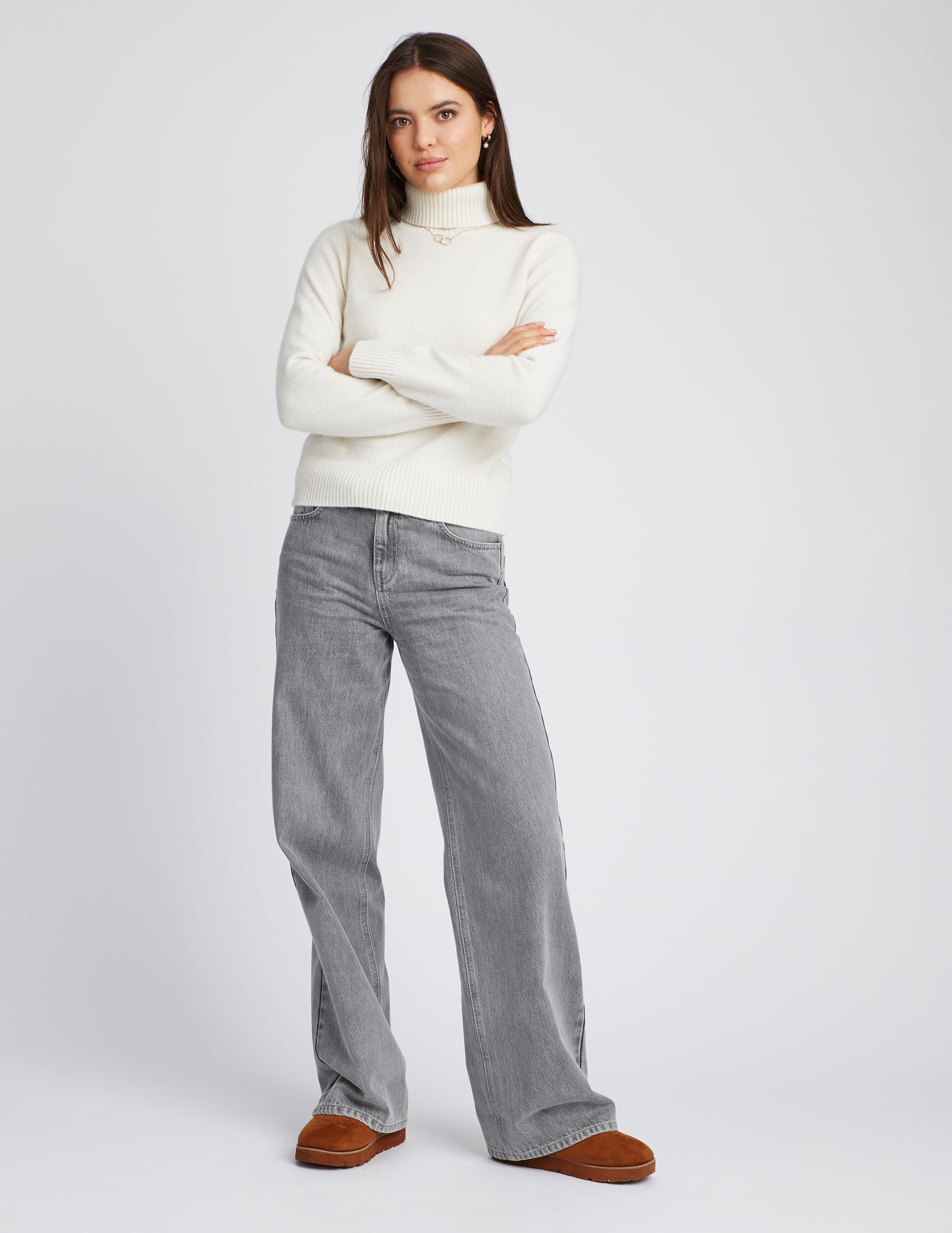 Pull col roul&eacute;