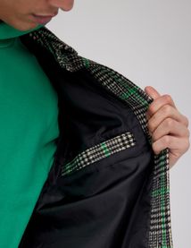 Veste surchemise à carreaux