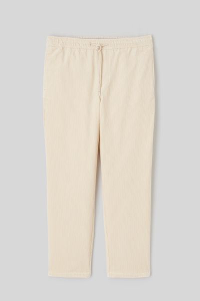 Pantalon velours c&ocirc;tel&eacute;