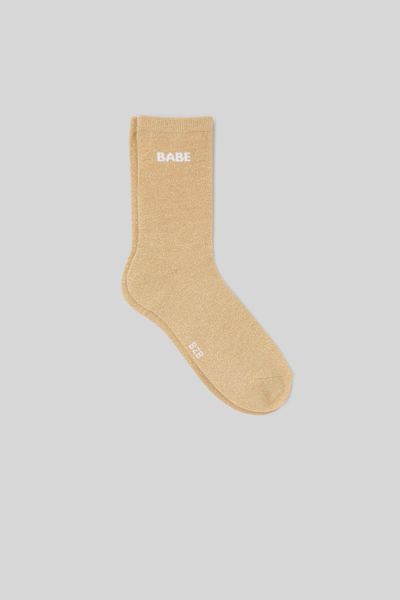 Chaussettes lurex wording