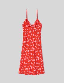 Robe longue imprimée