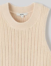 Débardeur en crochet pailleté