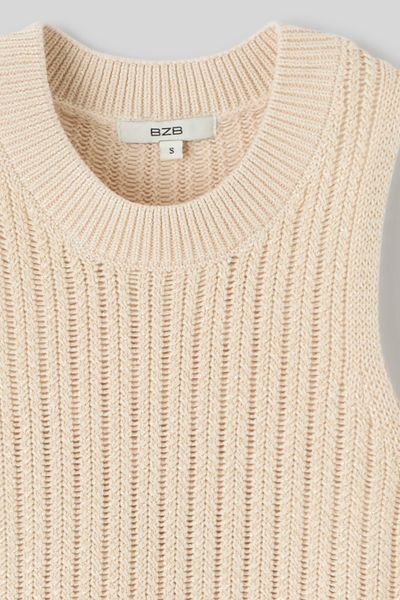 Débardeur en crochet pailleté