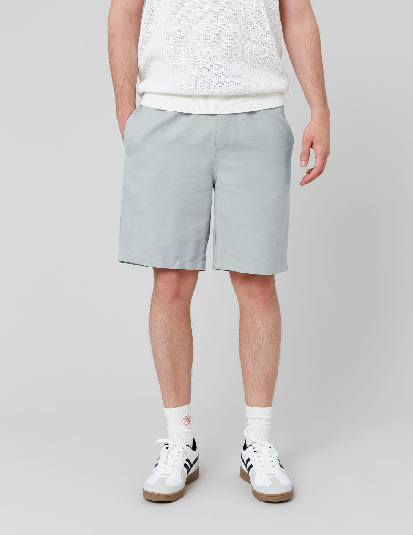 Bermuda coton lin