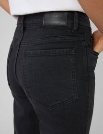 Jean flare taille haute