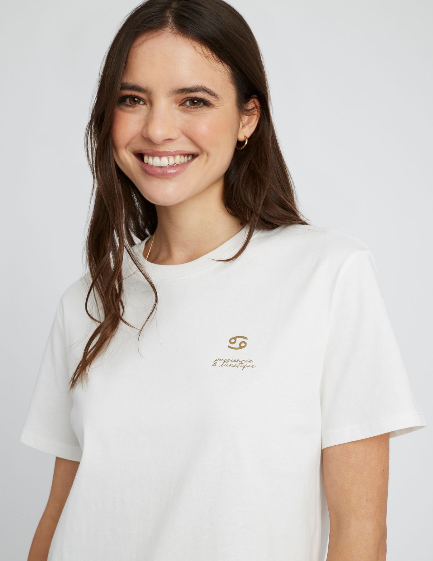 T-shirt imprimé signe astro cancer