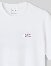 T-shirt imprimé devant/dos