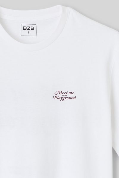 T-shirt imprimé devant/dos
