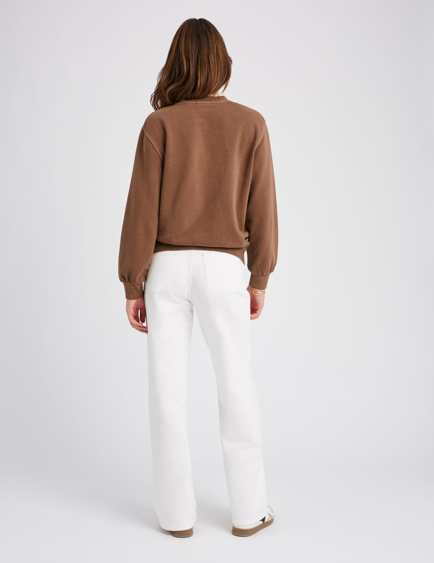 Sweat col rond paillet&eacute;