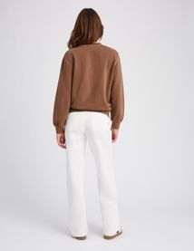 Sweat col rond paillet&eacute;