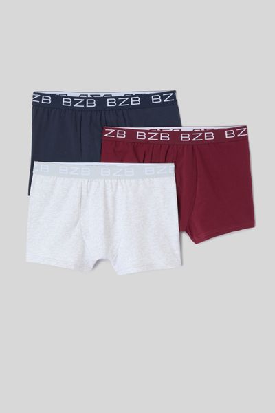 Lot de 3 boxers