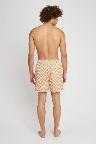 Short de bain AOP géométrique
