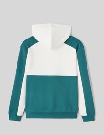Sweat à capuche colorblock