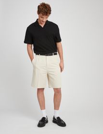 Polo maille fantaisie