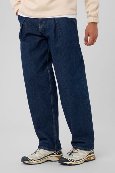 Loose jean ample &agrave; plis