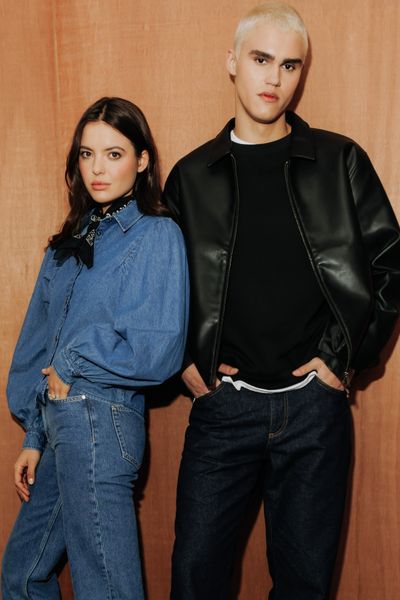 Chemise en denim