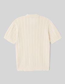 Polo maille fantaisie