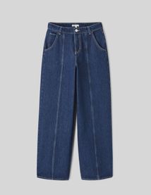 Jean straight surpiqures