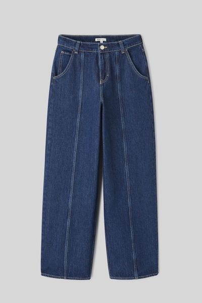 Jean straight surpiqures